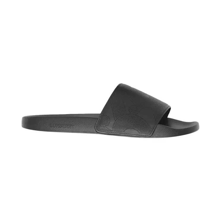 Burberry Embossed Logo Slides Black (80453011)