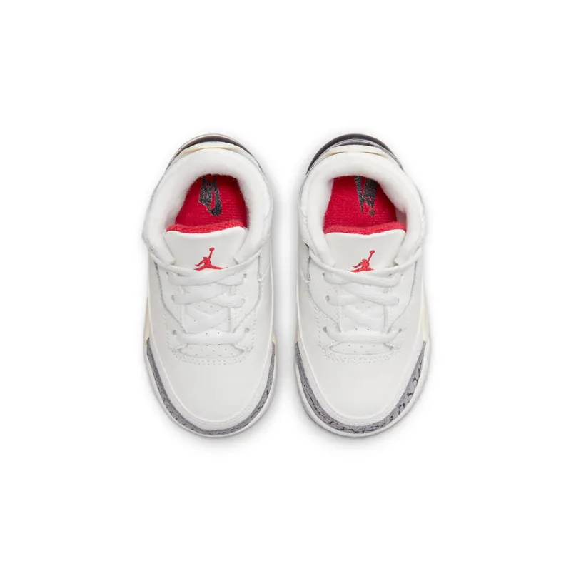 Air Jordan 3 TD “White Cement Reimagined 2023” (DM0968-100)