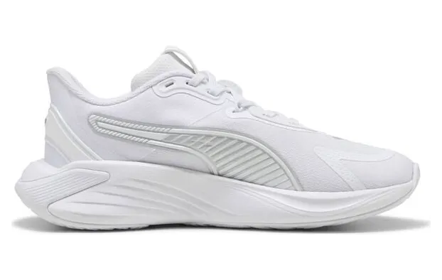 Puma PWR Hybrid Trainingsschuhe Damen 03 – warm white/yellow alert/cool weather 41 für Damen, weiß, Größe 38 ½ EU / 5,5 UK (310477)