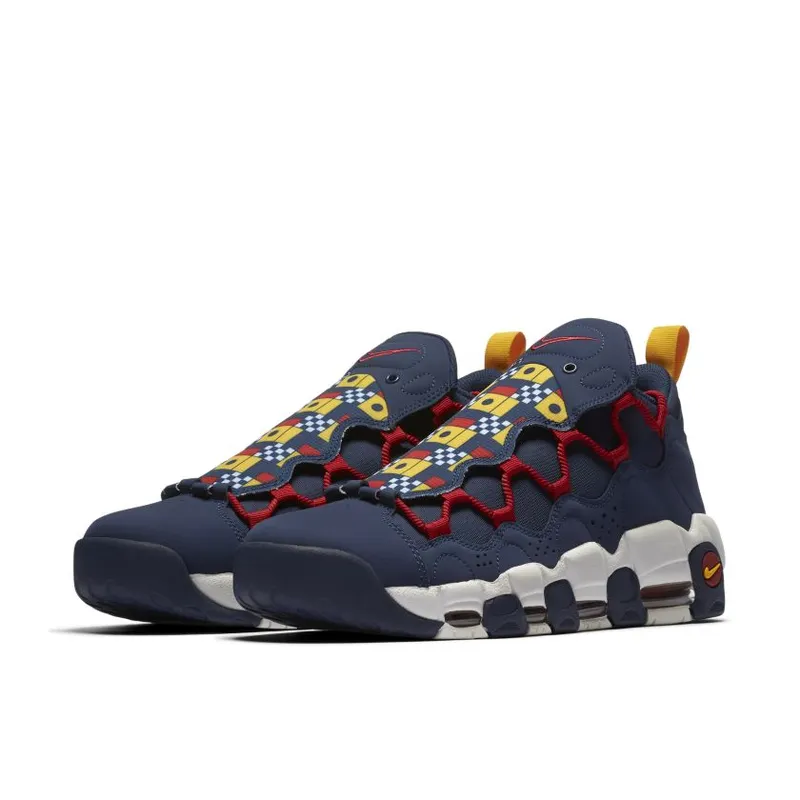 Nike Air More Money Nautical Midnight Navy/Midnight Navy-Sail-Gym Red (AR5396-400)