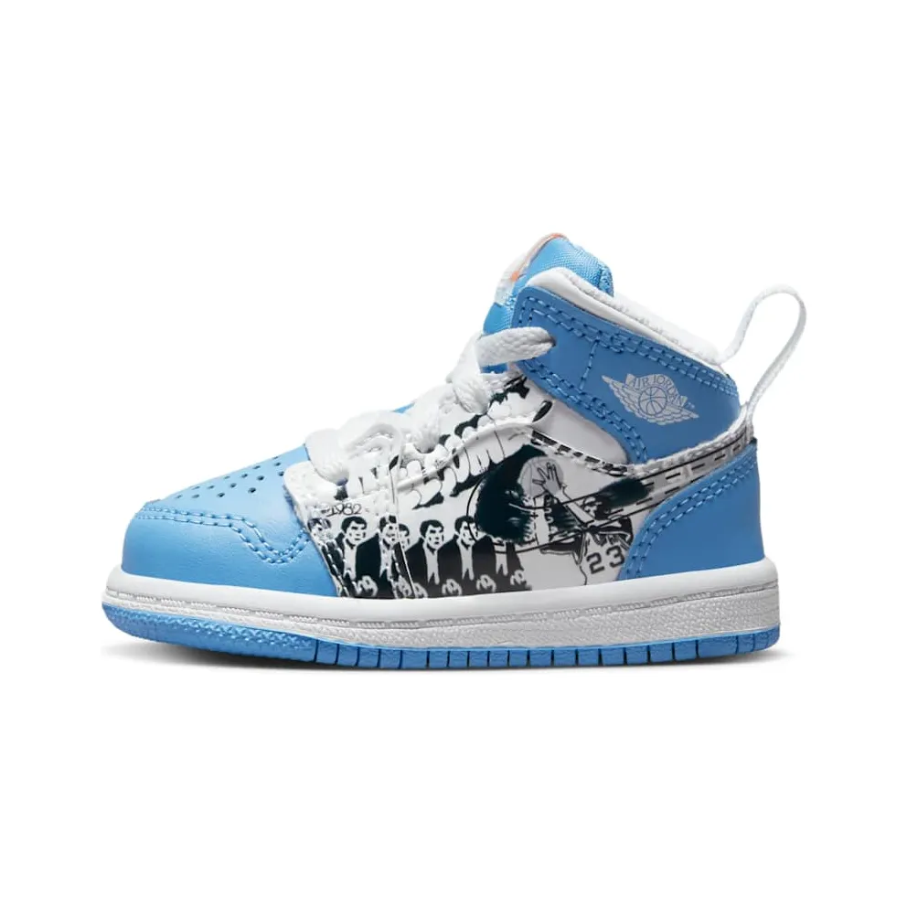 Jordan 1 Mid Sneaker School Game Winner (DR6494-100)