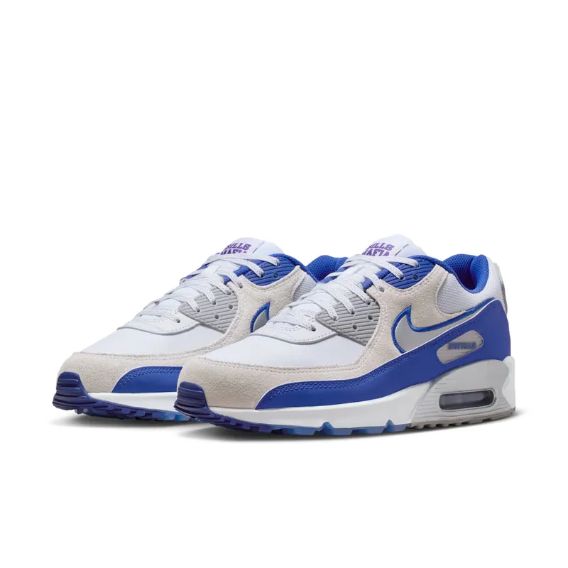 Nike Air Max 90 White/Black-Old Royal (II7589-100)