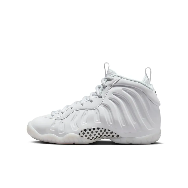 Nike Little Posite One GS “Triple White” (HQ1959-100)