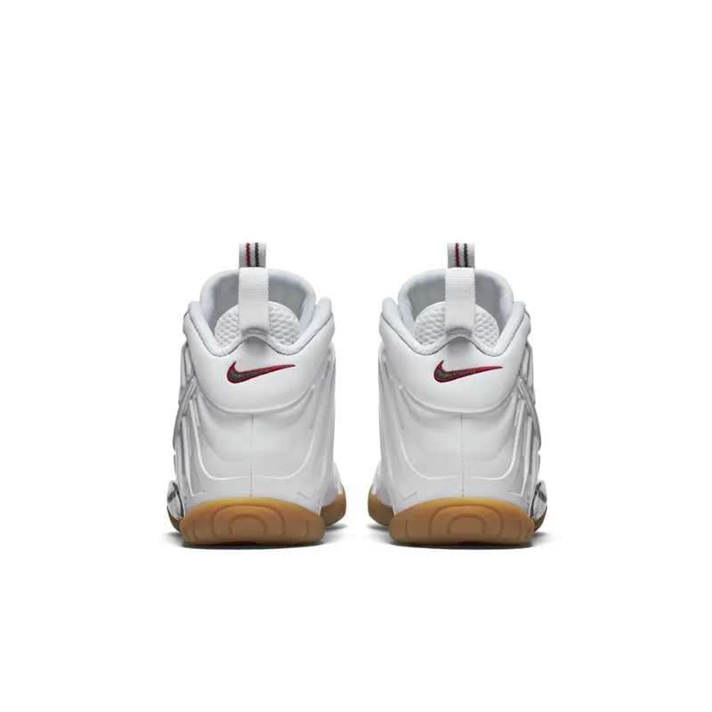 Nike Air Foamposite Pro White Gucci (GS) White/White-Gym Red-Gorge Green (644792-100)