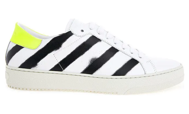OFF-WHITE Diagonals Spray White Black