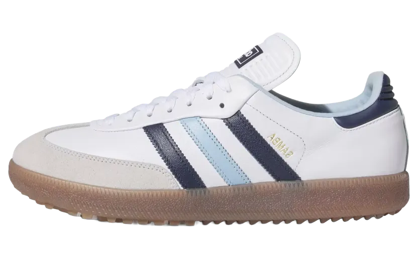 Adidas Samba Spikeless Golf “White / Night Indigo” (JP8650)