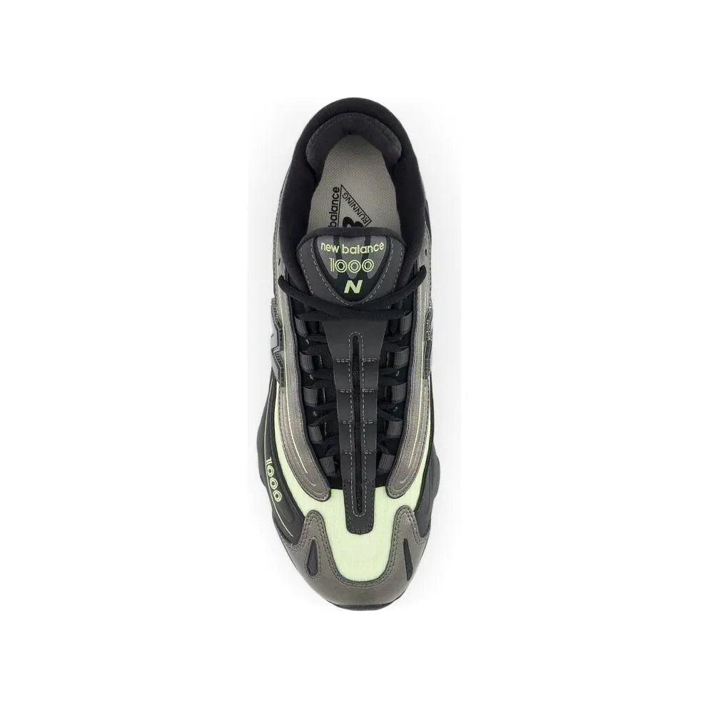 New Balance 1000 Black Metallic Dry Lime