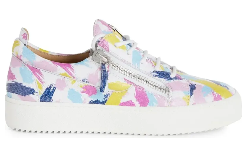 Giuseppe Zanotti Gail low-top sneakers – Wit (RW20039001)