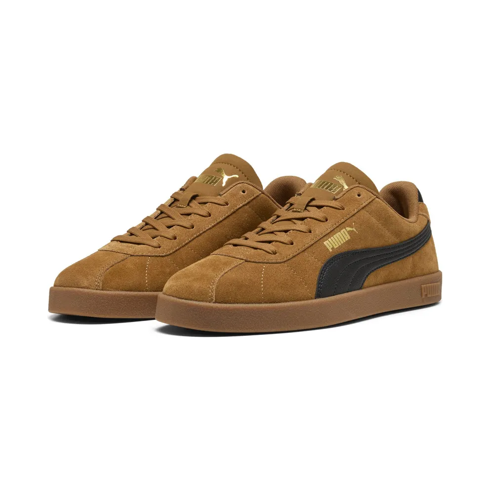 Puma Club II Suede “Kona Brown / Puma Black” (397444_35)