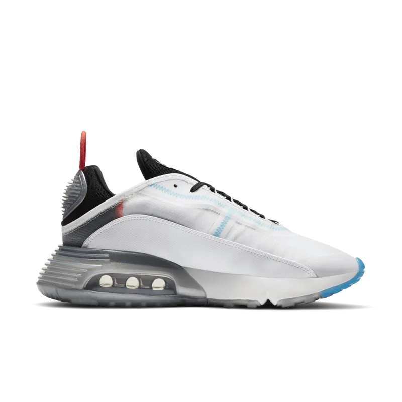 Nike Air Max 2090 Pure Platinum White/Black-Pure Platinum-Bright Crimson (CT7695-100)
