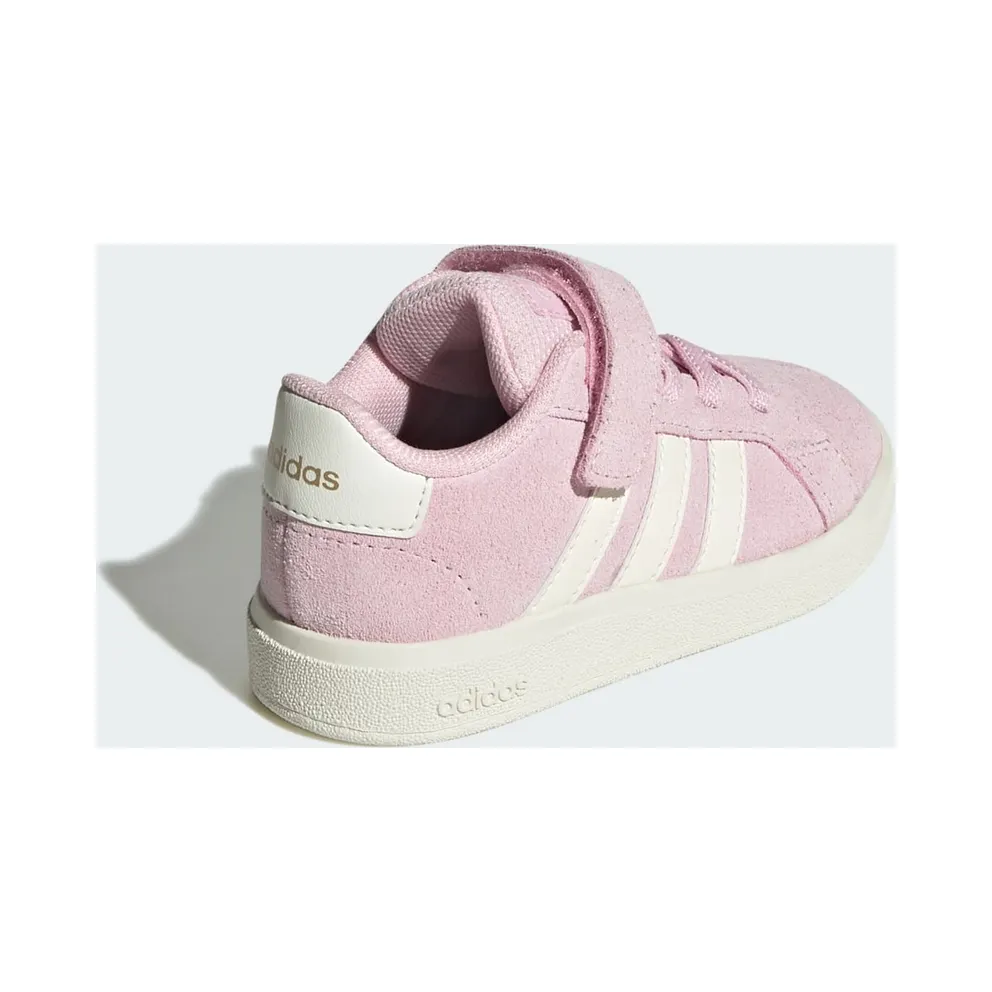 Adidas Grand Court 2.0 Kids Clear Pink / Off White / Gold Metallic (JR0781)