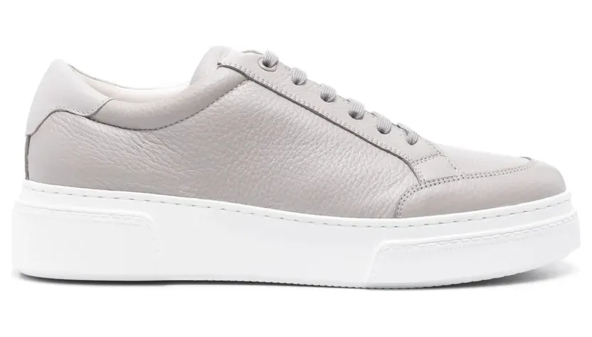 Giorgio Armani Sneakers mit Schnürung – Grau (X2X177XN914)