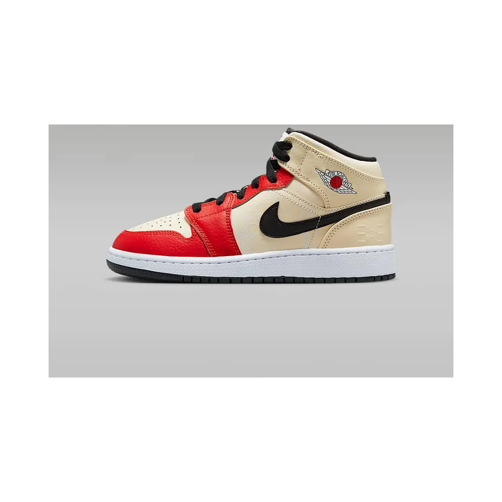 Jordan 1 Mid SS GS “Dunk Contest ’88” (DV7012-100)