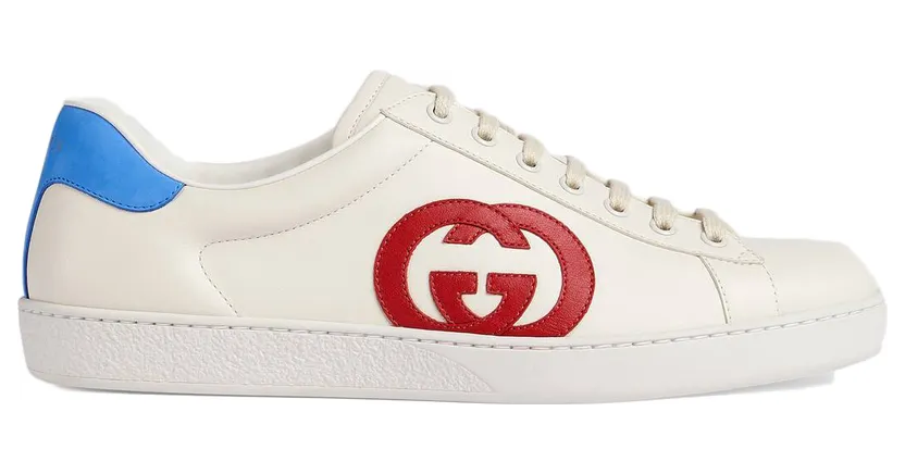Gucci Ace Interlocking G Red