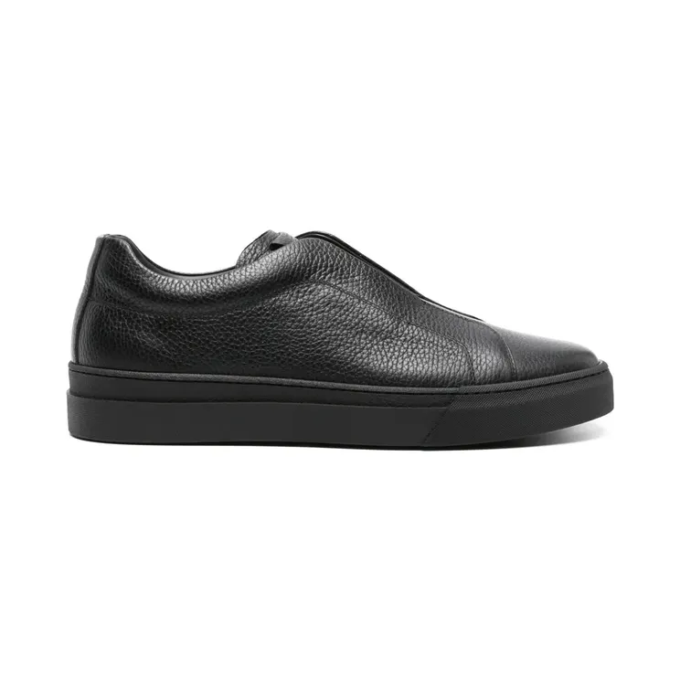 Scarosso Luca leren loafers “Black” (LUCASNEABLKCALF)