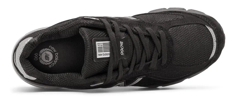 New Balance 990v4 Kith Black Black/Silver (M990BK4)