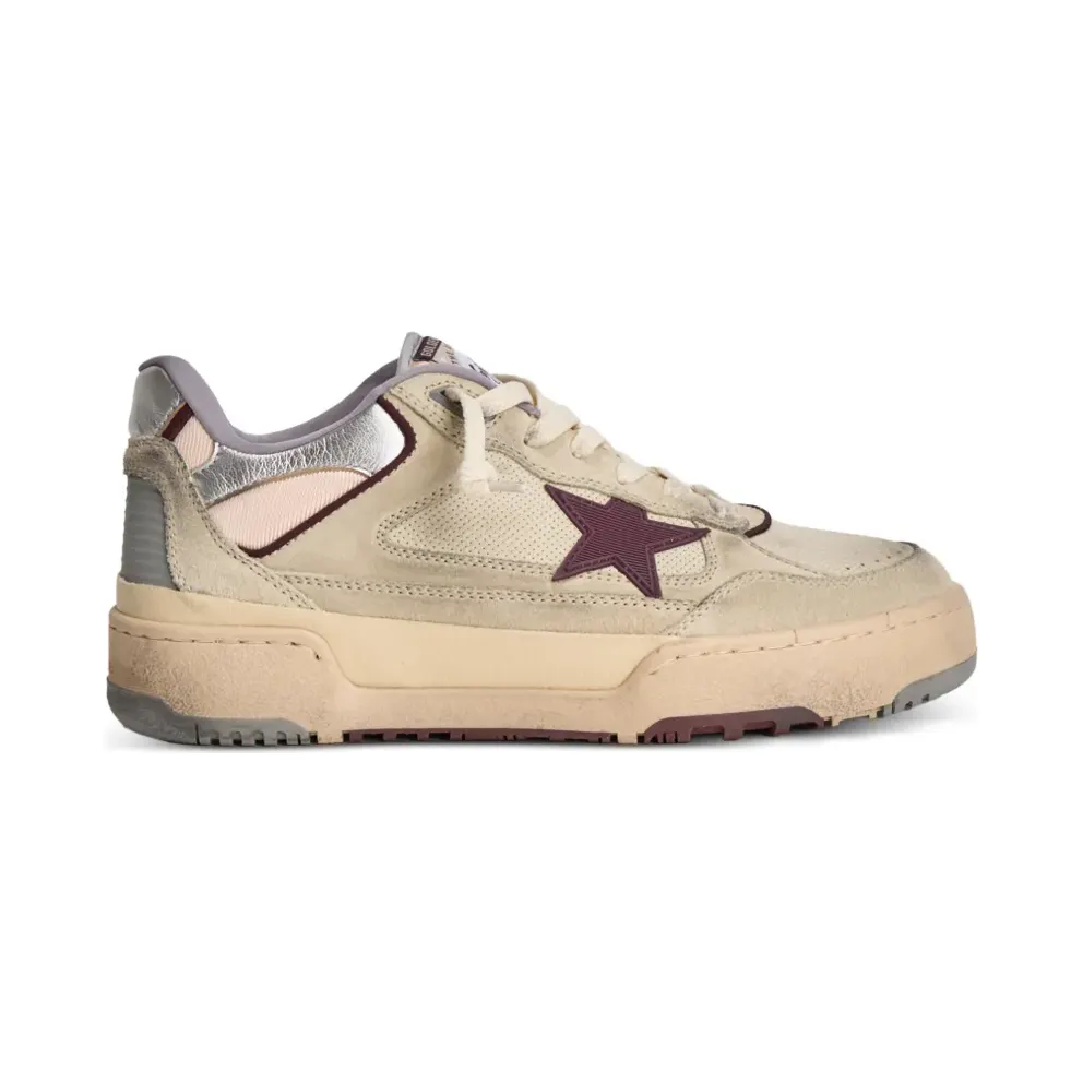 Golden Goose mit Sternverzierung – Nude (GMF00630F007958)