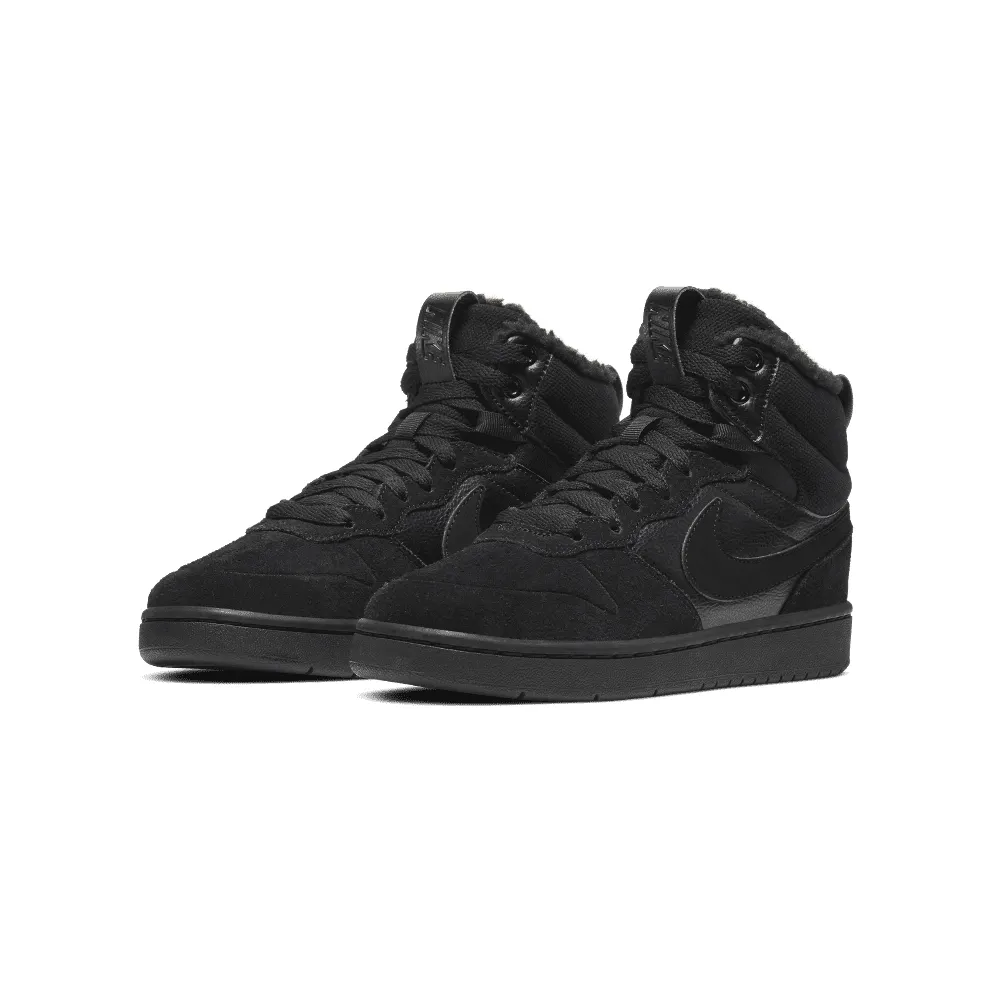 Nike Court Borough Mid 2 Older Kids’ Boot Black (CQ4023-001)