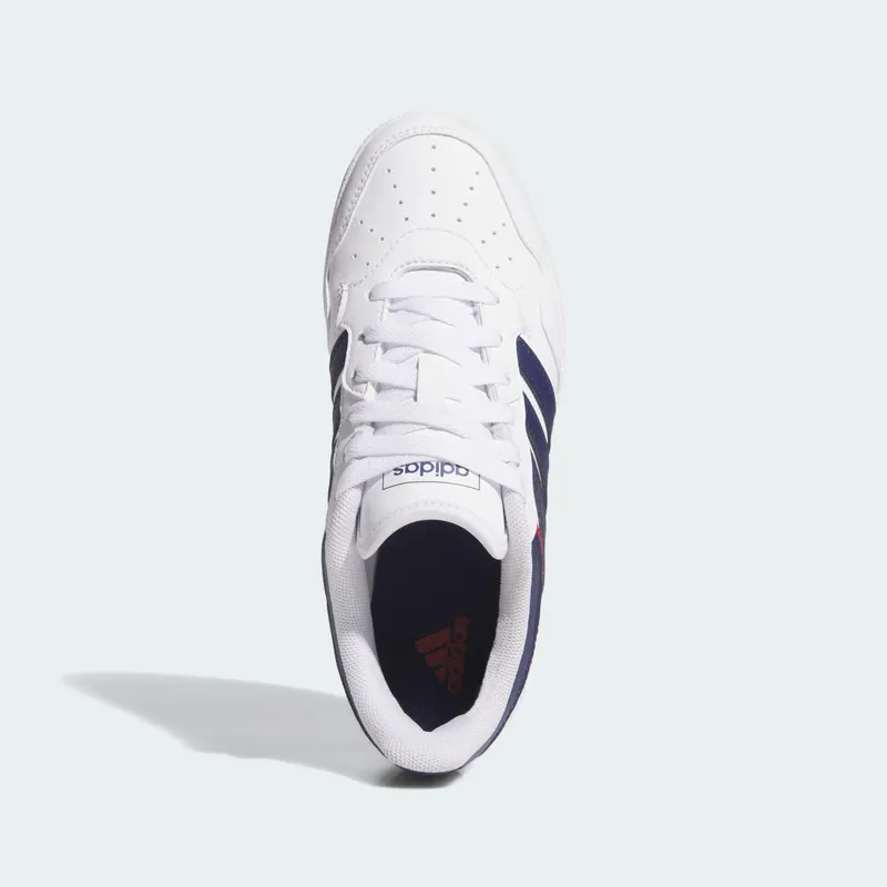 Adidas Hoops 4.0 Kids Cloud White / Dark Blue / Team Power Red 2 (JI3473)
