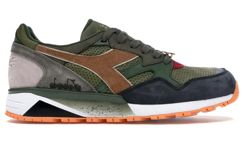 Diadora N9002 24 Kilates x mita x Mighty Crown Respect Over Hate