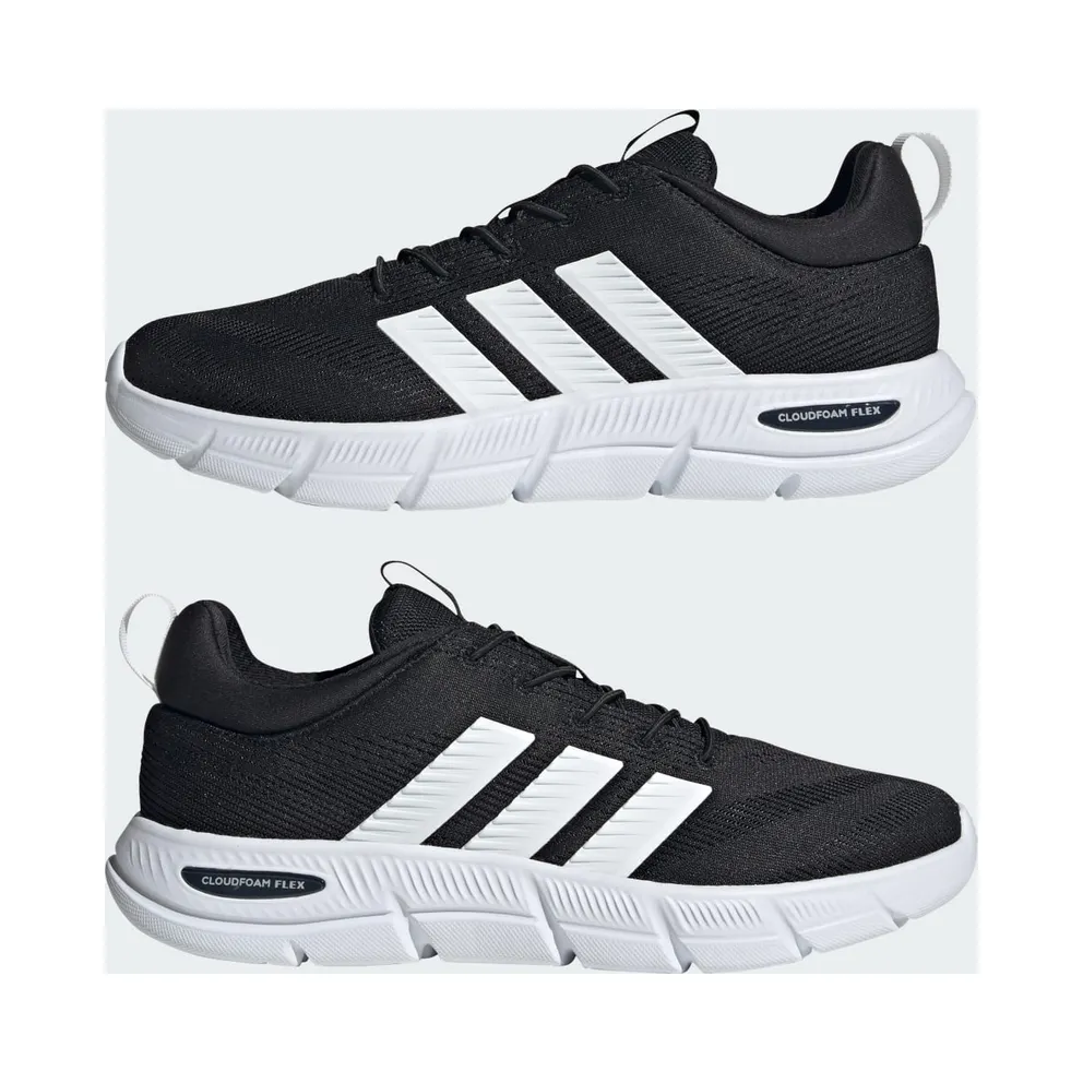 Adidas CLOUDFOAM FLEX-ELASTISCHE Lace-up Shoes Core Black / Cloud White / Carbon (HQ2547)