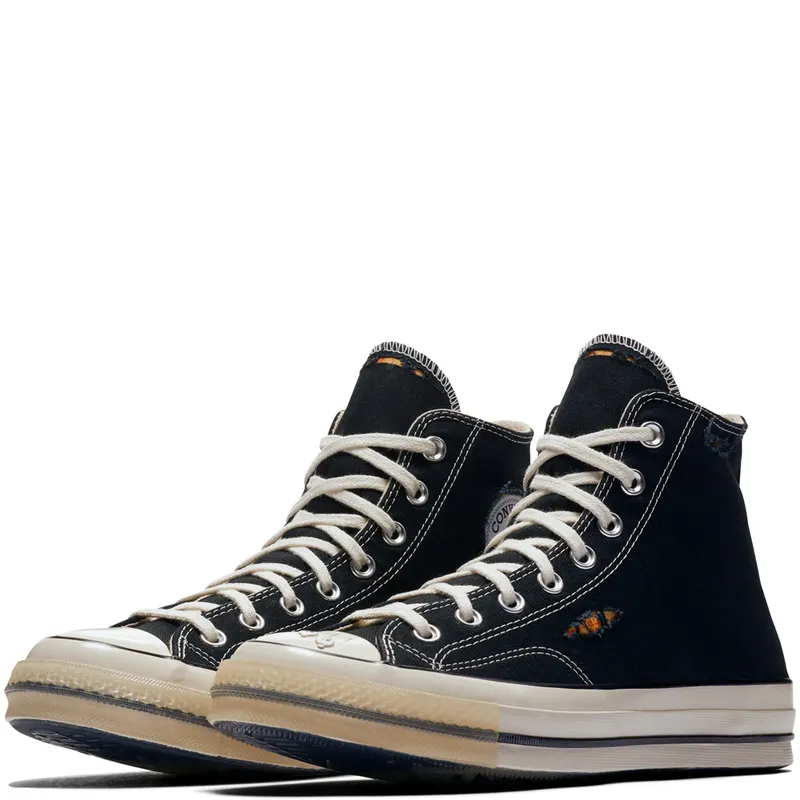 Converse Chuck Taylor All-Star 70s Hi Dr. Woo Wear to Reveal Black Black/Sunset (162977C)