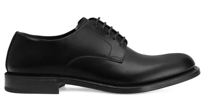 Dolce & Gabbana Brushed Lace-up Derby “Black” (A10879 A1203 80999)