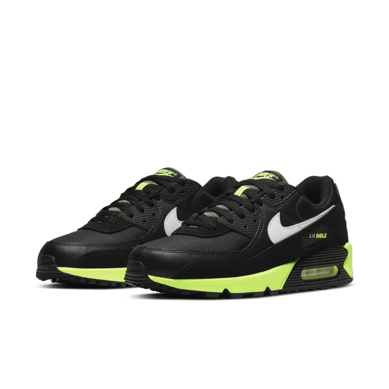 Nike Air Max 90 Hot Lime Black/White-Hot Lime (DB3915-001)