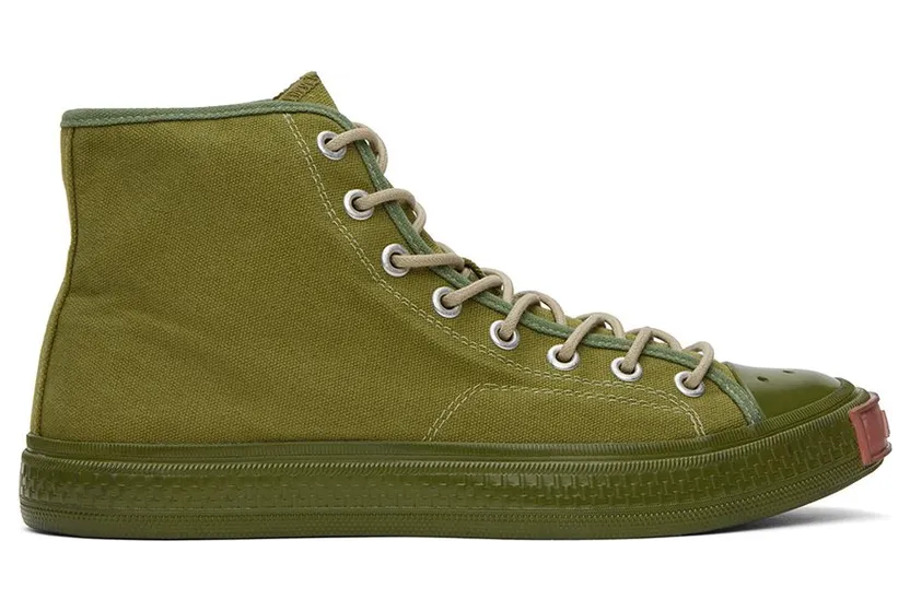 Acne Studios Green Ballow High AB7 OLIVE GREEN (BD0226-)