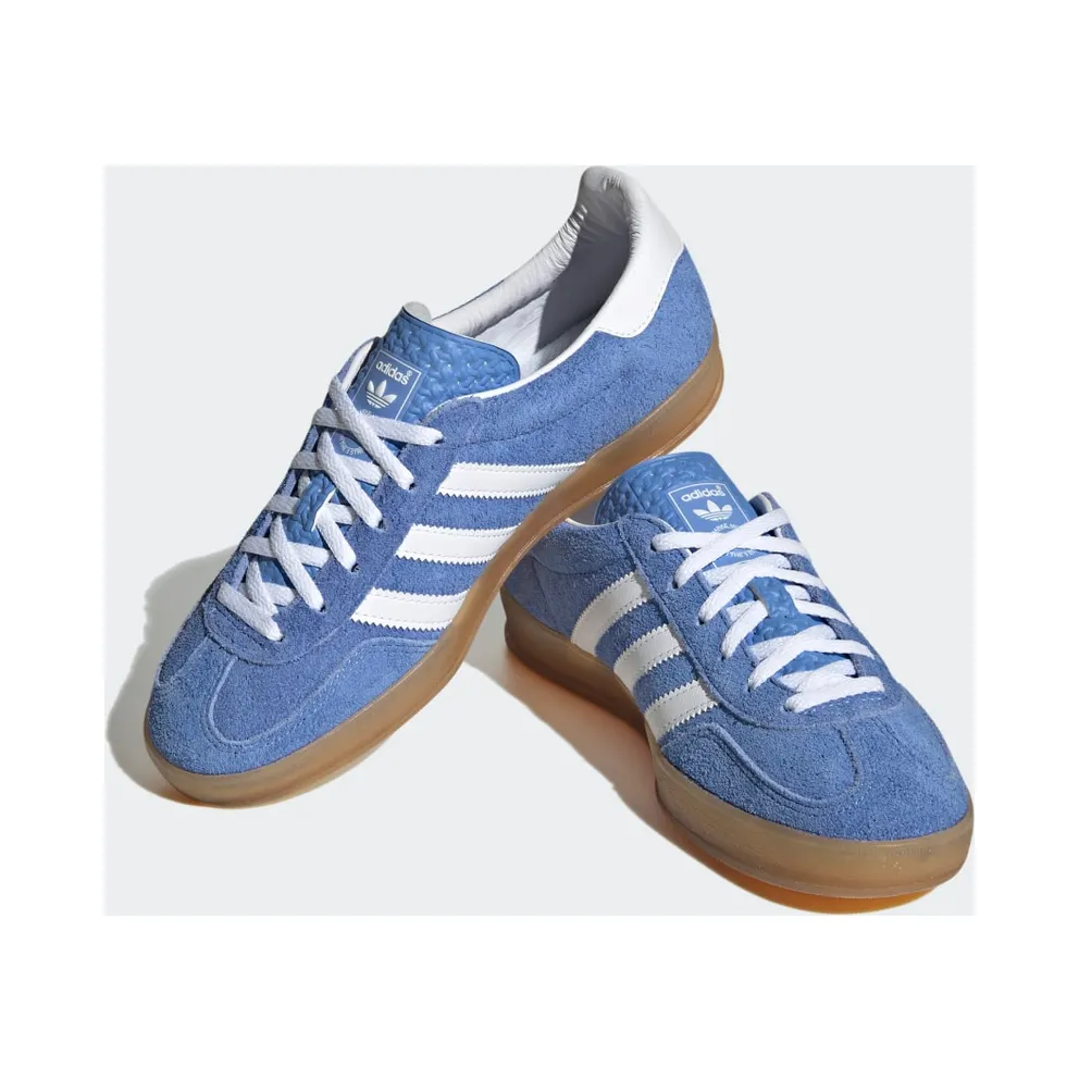 Adidas Gazelle Indoor Blue Fusion / Cloud White / Gold Metallic (HQ8717)