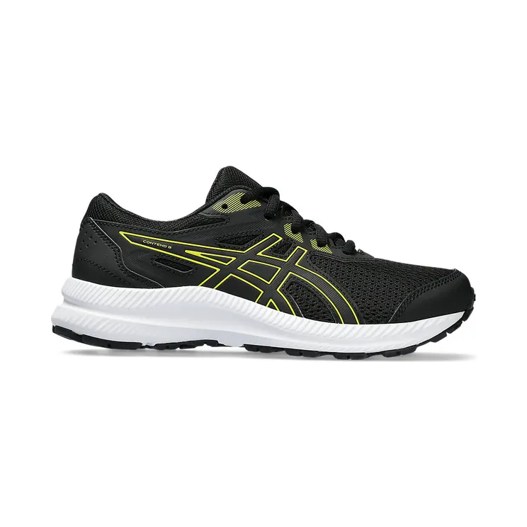 Asics Contend 8 Gs Black/Bright Yellow (1014A259.009)