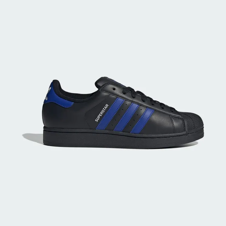 adidas Superstar II Core Black Semi Lucid Blue Cloud White (JR1632)