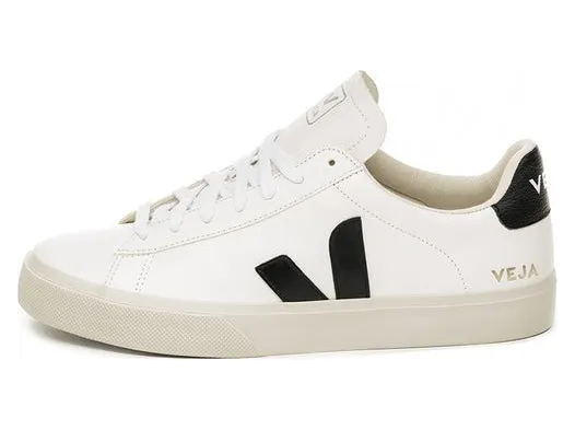 Veja Campo Chromefree “White/Black” – “Wit” (CP0501537A)