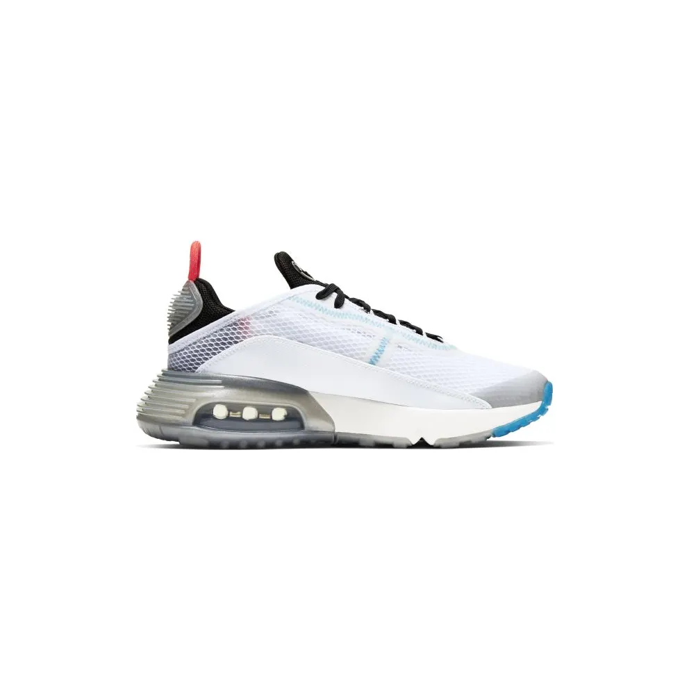 Nike Air Max 2090 Pure Platinum (GS) White/Pure Platinum-Bright Crimson-Black (CJ4066-100)
