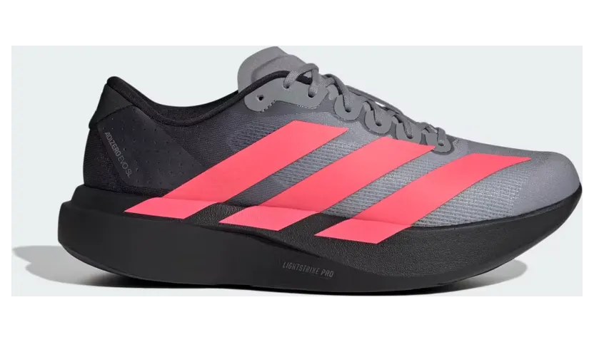 adidas Adizero Evo SL “Core Black / Solar Turbo / Light Onix” (KH9575)
