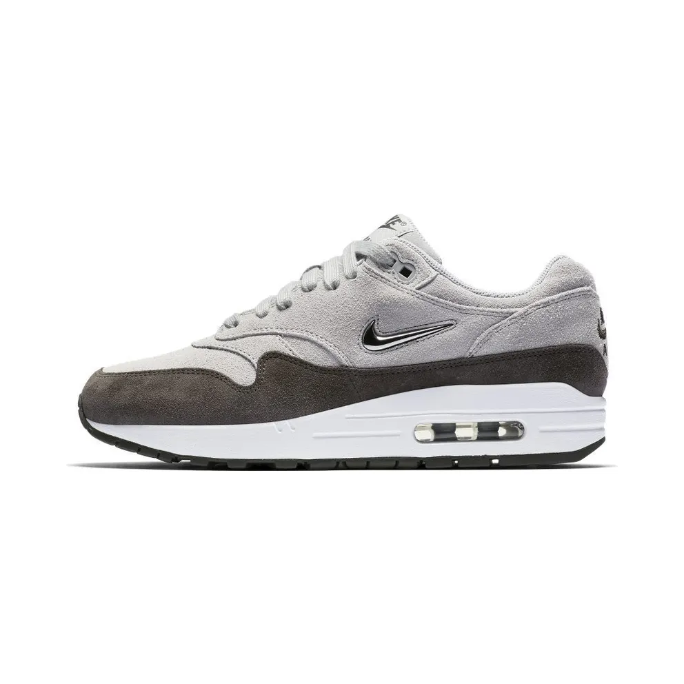 Nike Air Max 1 Jewel Wolf Grey (W) Wolf Grey/Metallic Pewter-Deep Pewter-White (AA0512-002)