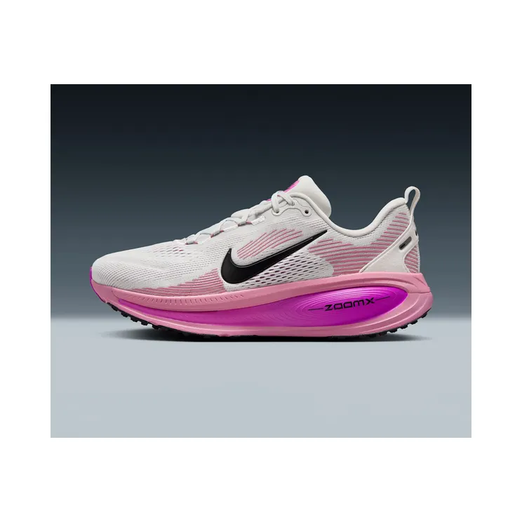 Nike Vomero 18 “Summit White / Elemental Pink / Red Plum / Black” (HM6804-105)