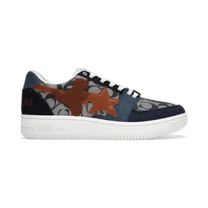 A Bathing Ape Bapesta Coach Blue (1H74-191-901)