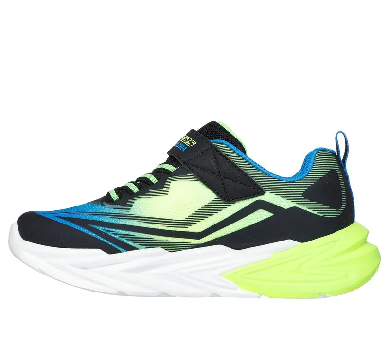 Skechers S-Lights: Flex-Glow Ultra Sneaker Black/Blue/Limoen