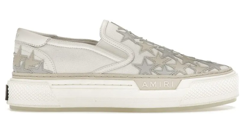 AMIRI Stars Court Slip-On Alabaster (PF23MFS019-271)