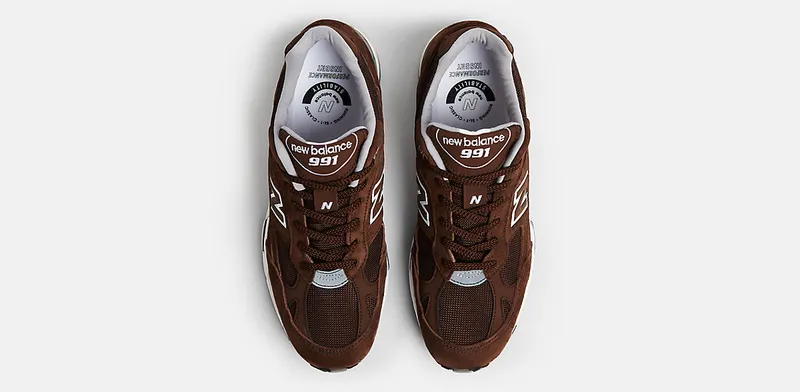 New Balance 991 “Made in UK – Mocha Brown” (M991BGW)