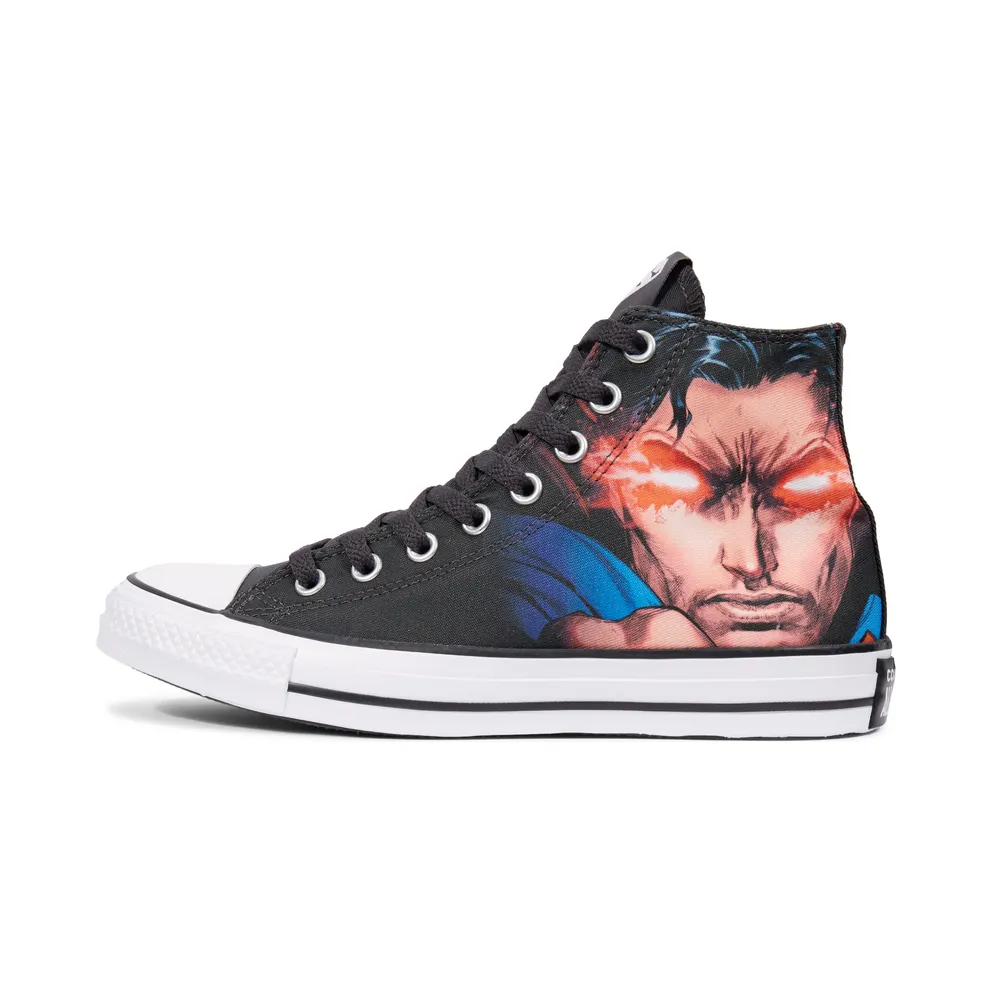 Converse Chuck Taylor All-Star Hi DC Comics Superman (W) Black/Multi-White (161389C)