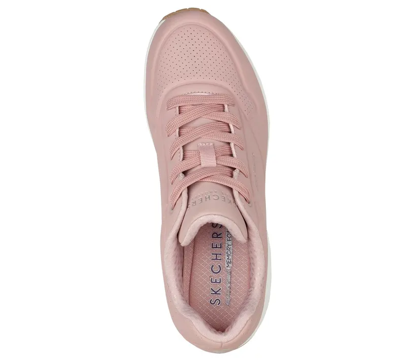 Skechers UNO – Stand on Air Sneaker Blush Pink