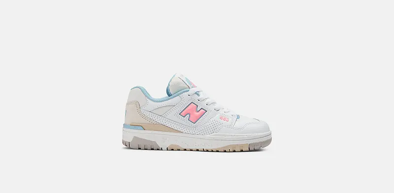 New Balance 550 Little Kid ‘White Ultra Pink Blue’ (PSB550EP)