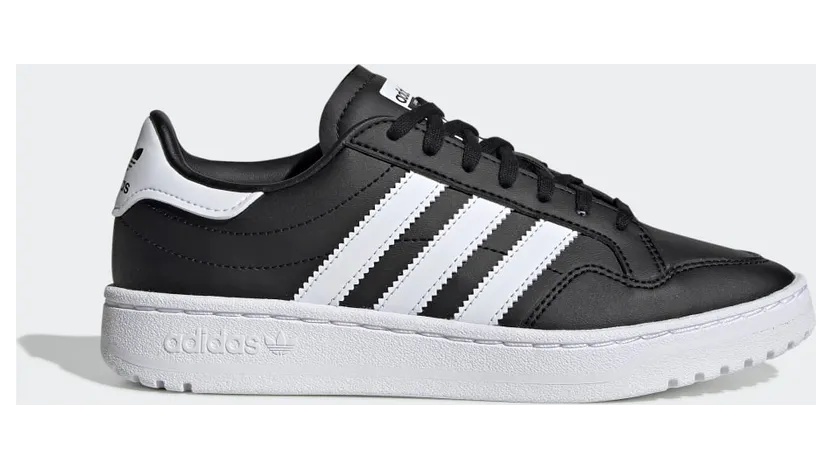 adidas Team Court Schuh Core Black / Cloud White / Core Black (EF6810)