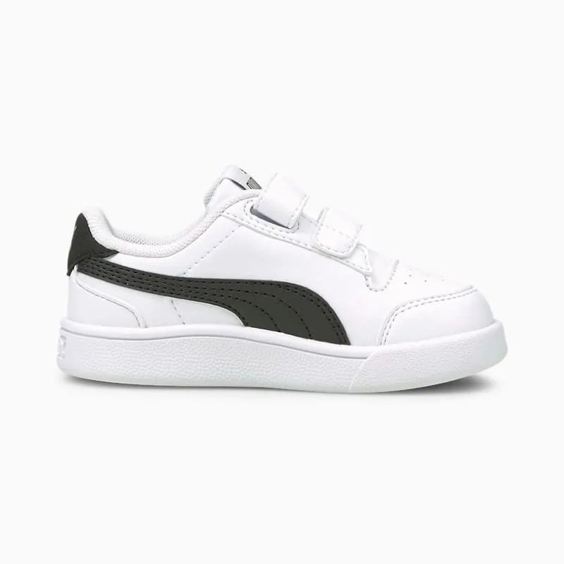 PUMA Shuffle V Babies’ White/Black/Gold (375690-02)