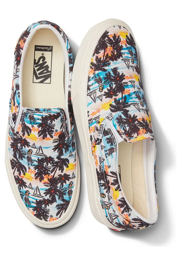 VANS Gepersonaliseerde Aloha Slip-on Multicolour (VN0A3VC0121)