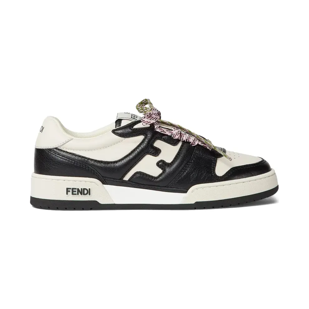 FENDI Match sneakers met logodetail – Schwarz (8E8943AY1Q)