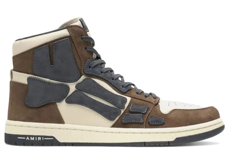 AMIRI Skel Top Hi Brown Black (EXMFS082-210)