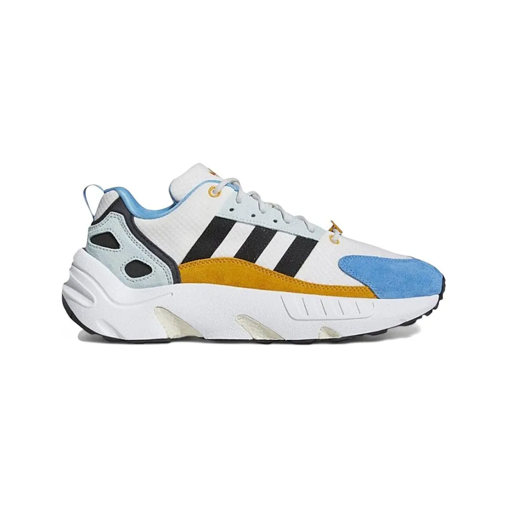 adidas ZX 22 Boost White Pulse Blue Gold (HP7722)